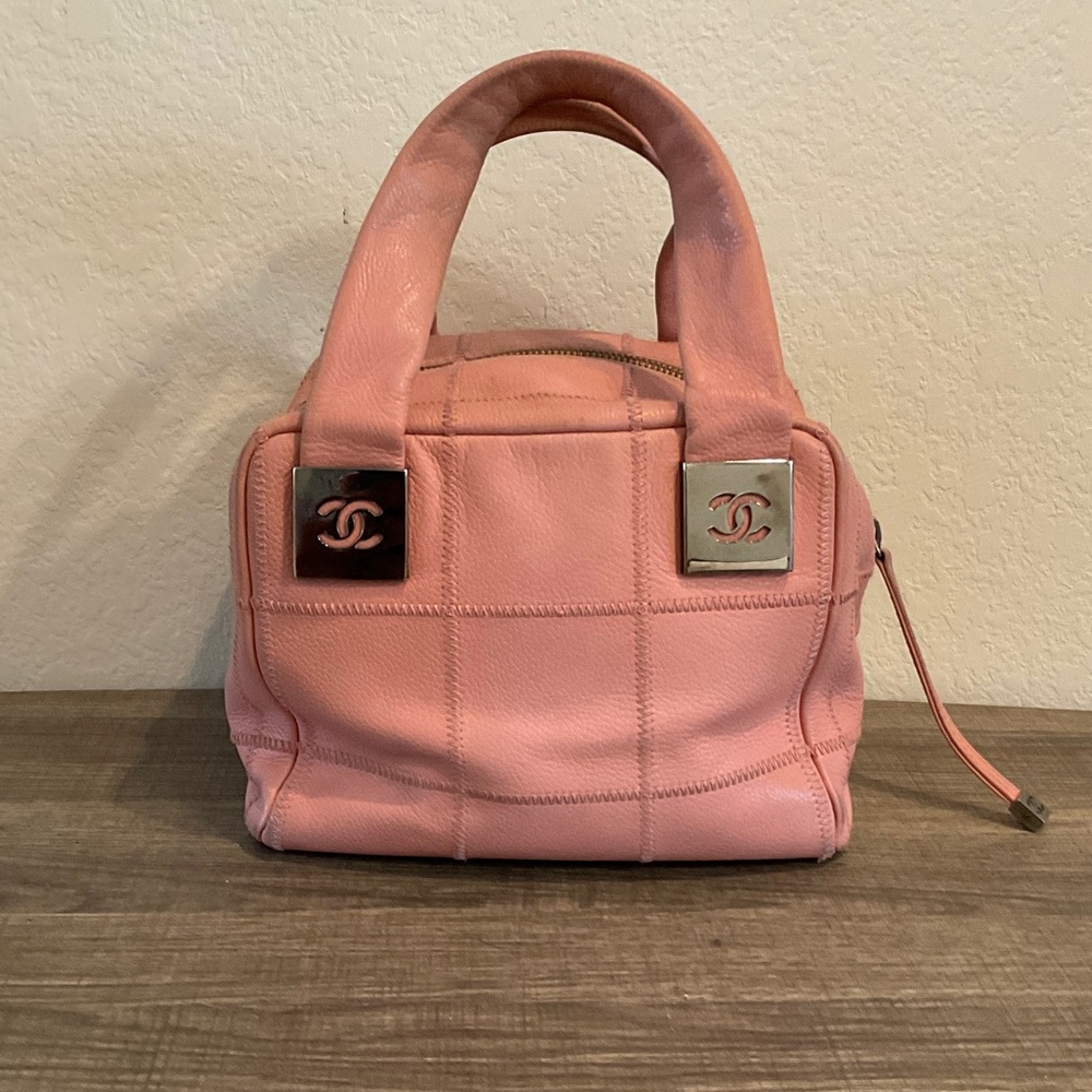 Chanel Soft Pink LAX Small Bowler Bag